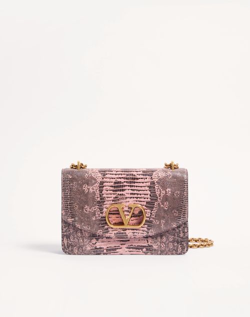 Valentino Garavani - Valentino Garavani Vain Shoulder Bag In Tejus - Peach Rose - Woman - Shoulder Bags
